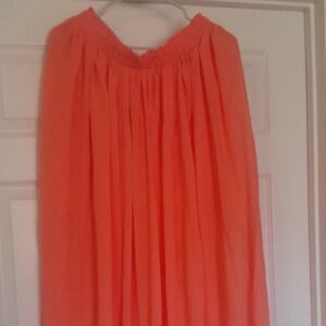Elegant Coral Skirt
